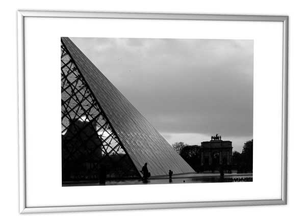 1 Cadre de décoration A3 en aluminium