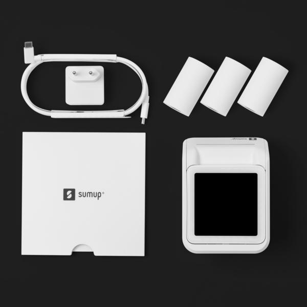 SumUp Solo - Lecteur de carte EMC/NFC - avec module d'impression