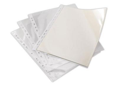 1 Sachet de 10 Pochettes perforées FIDUCIAL en polypropylène 8/100e lisse