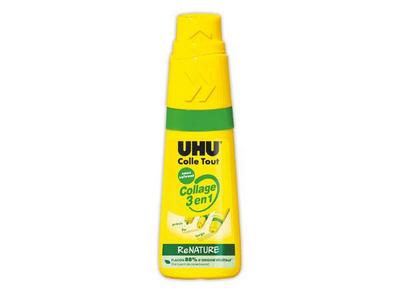 1 Flacon de colle transparente renature UHU 35 ml