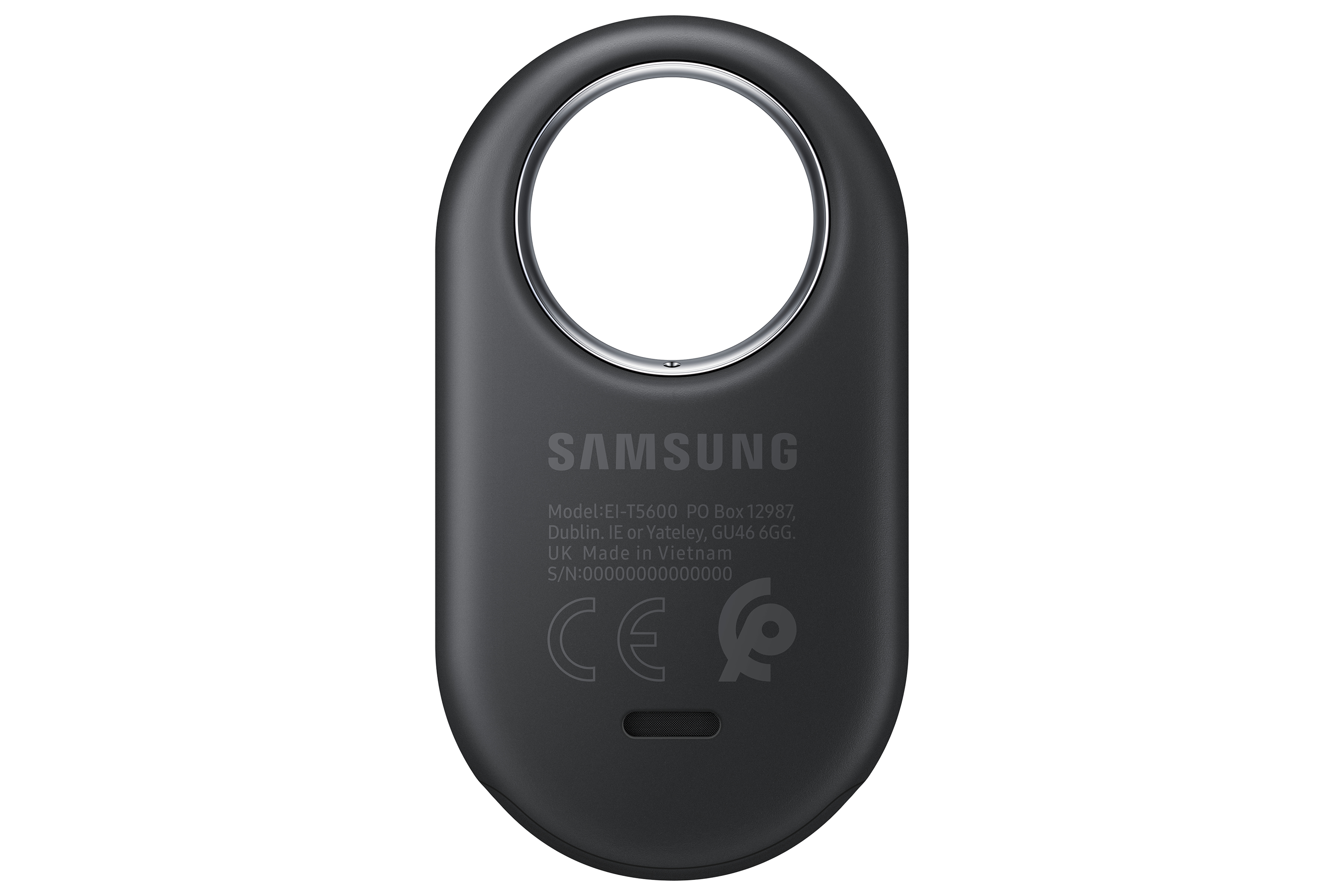 Samsung Galaxy SmartTag2 - Balise Bluetooth anti-perte pour téléphone portable - noir