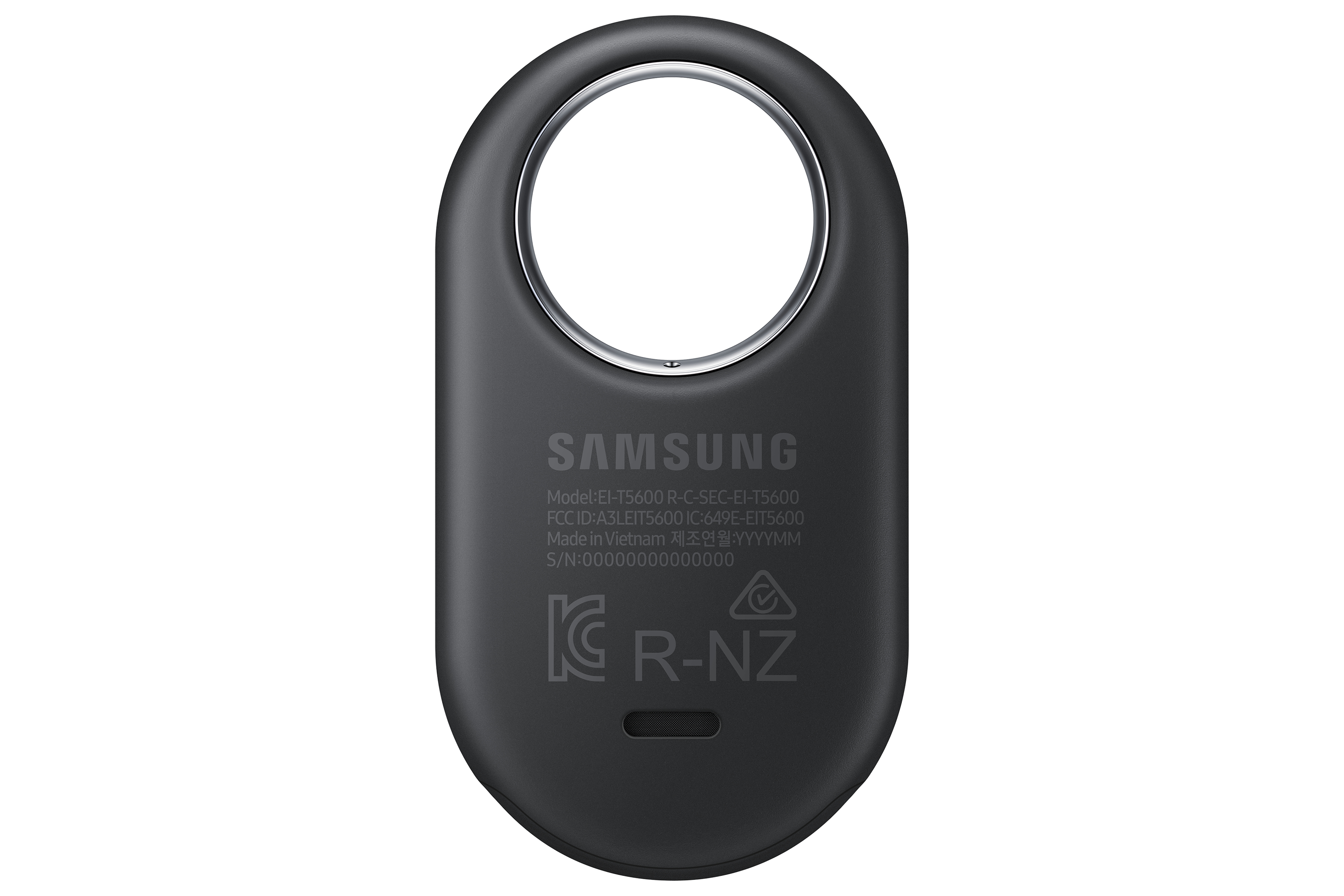 Samsung Galaxy SmartTag2 - Balise Bluetooth anti-perte pour téléphone portable - noir