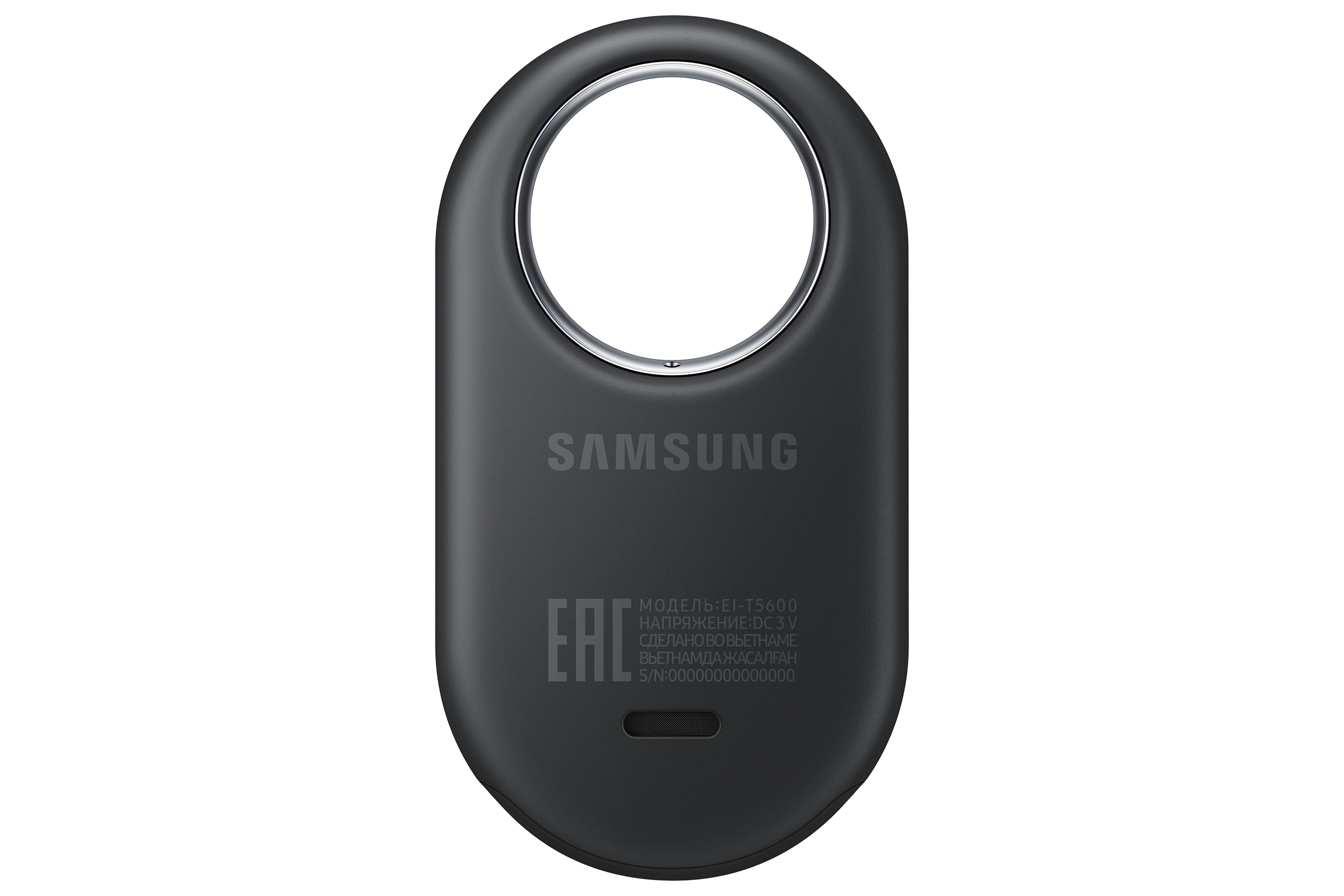 Samsung Galaxy SmartTag2 - Balise Bluetooth anti-perte pour téléphone portable - noir