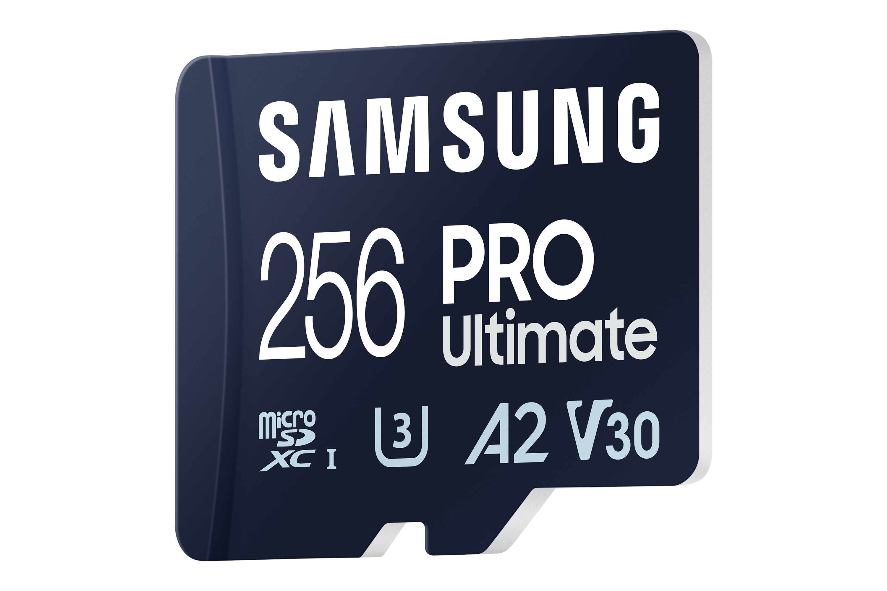 Samsung PRO Ultimate MB-MY256SA - Carte mémoire flash (adaptateur SD inclus(e)) - 256 Go - A2 / Video Class V30 / UHS-I U3 - microSDXC UHS-I - bleu