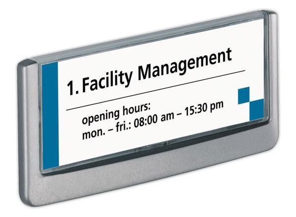 1 Plaque de porte CLICK SIGN "Titre"