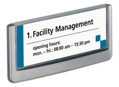 1 Plaque de porte CLICK SIGN "Titre"