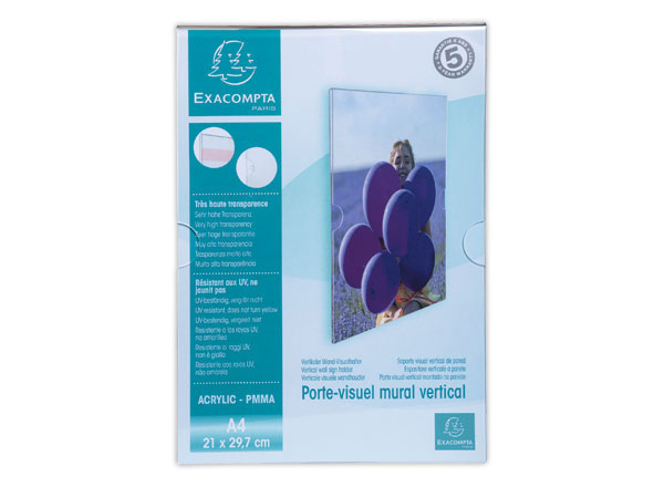 1 Porte visuel vertical mural