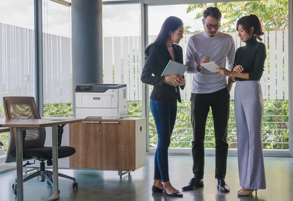 Xerox B410V_DN - Imprimante - Noir et blanc - Recto-verso - laser - A4/Legal - 1200 x 1200 ppp - jusqu'à 47 ppm - capacité : 650 feuilles - USB 2.0, Gigabit LAN, hôte USB 2.0 - programme de retours Green World Alliance