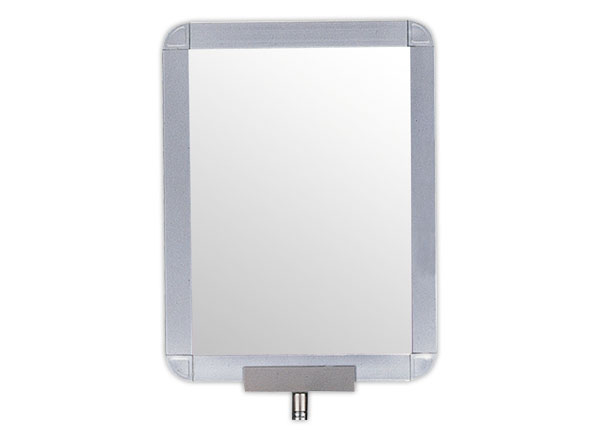 1 Support affiche rotatif mode paysage ou portrait - format A4