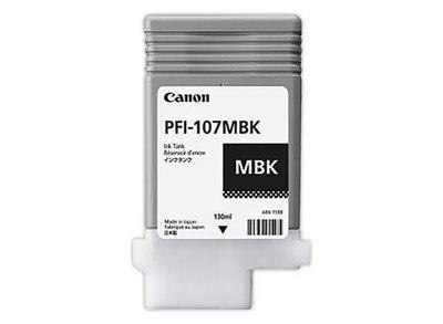 1 Cartouche CANON PFI-107 noire mat pigmenté