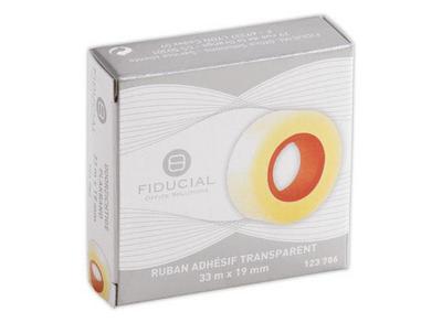 1 Adhésif transparent FIDUCIAL - 33 m x 19mm