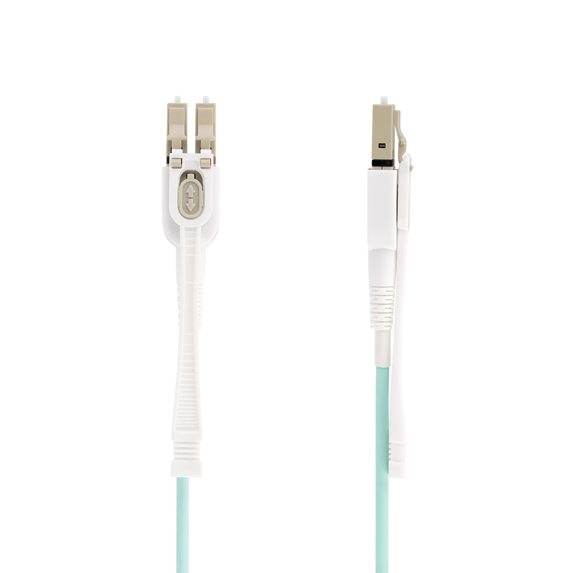 StarTech.com Câble Fibre Optique Multimode LC à LC UPC OM4 de 4m, 50/125 - Cordon de raccordement - LC/UPC multimode (M) pour LC/UPC multimode (M) - 4 m - 2.9 mm - fibre optique - duplex - 50 / 125 microns - OM3/OM4 - sans halogène, débit de transfert de