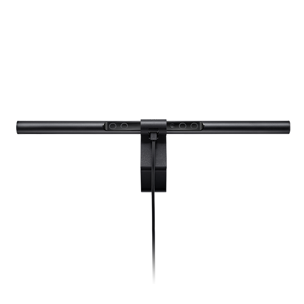 BenQ WiT Screenbar - Lampe de bureau - LED - système de fixation avec pince - 5 W - lumière blanche froide/douce - 2700-6500 K