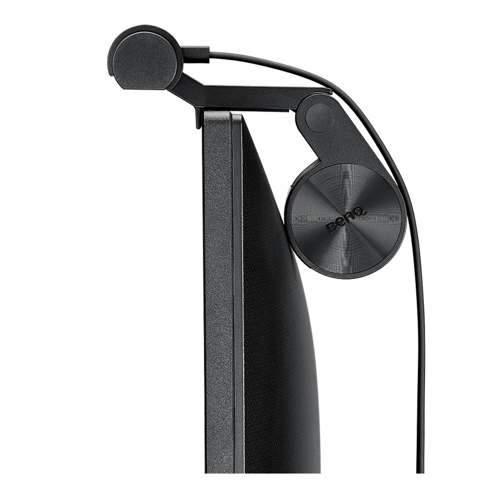 BenQ WiT Screenbar - Lampe de bureau - LED - système de fixation avec pince - 5 W - lumière blanche froide/douce - 2700-6500 K