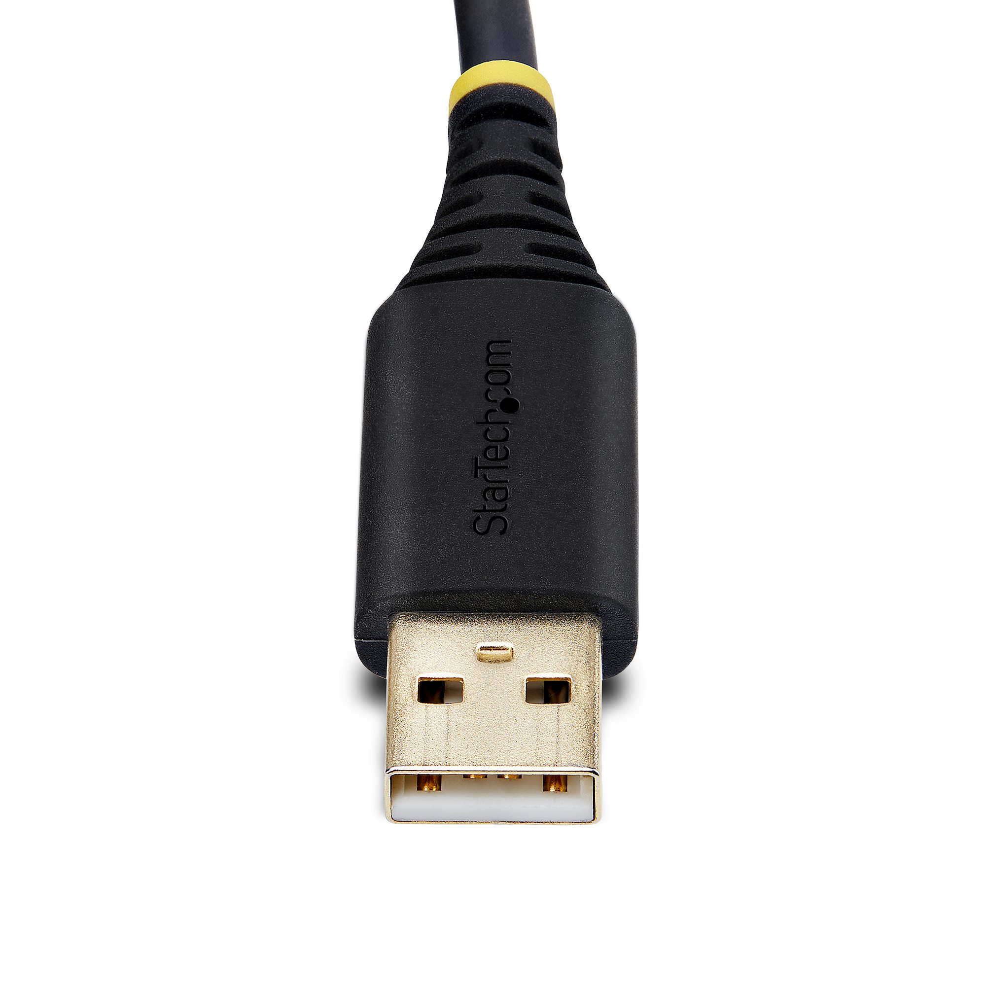 StarTech.com Adaptateur USB vers Série Null Modem de 1m, RS232, FTDI - Câble USB / série - USB (M) pour DB-9 (M) - 1 m - noir
