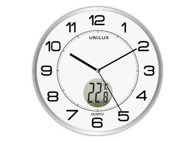 1 Horloge murale avec thermomètre