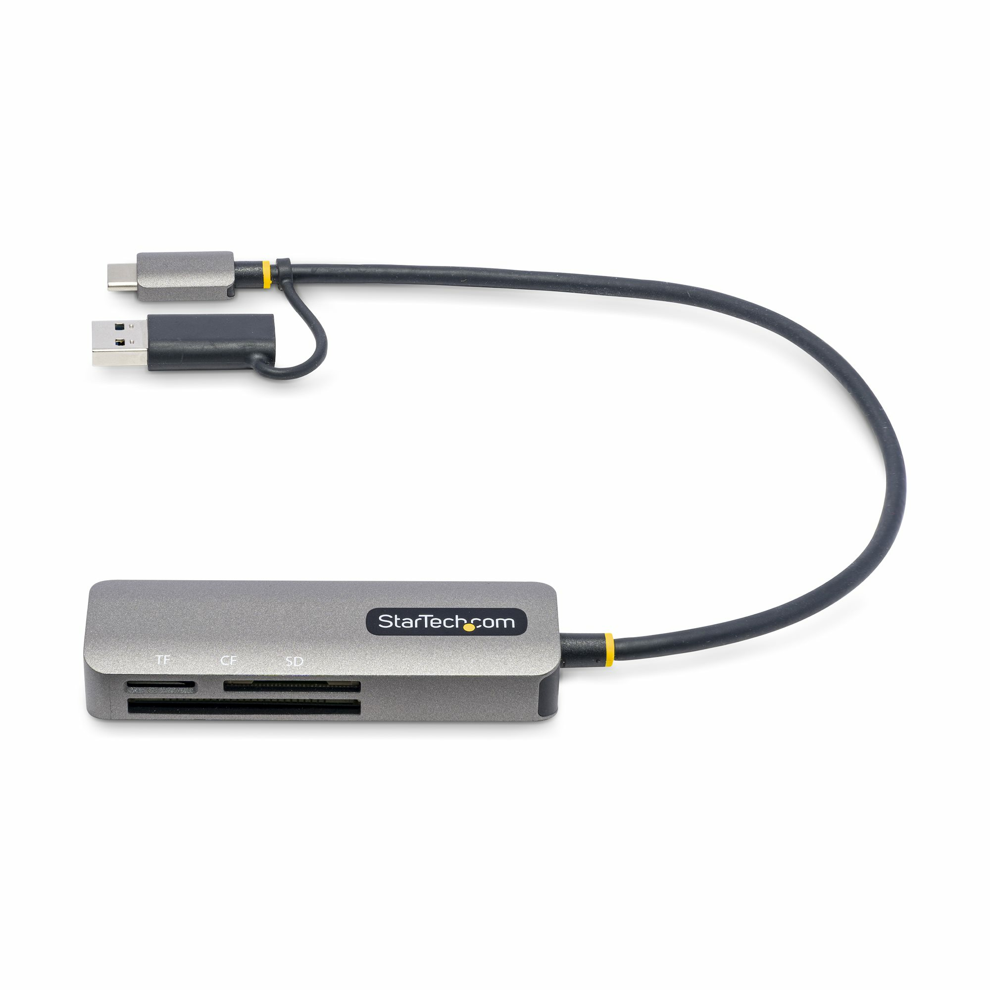 StarTech.com Lecteur de Cartes Mémoire Multi-Média USB 3.0, SD/microSD/CF - Lecteur de carte (CF II, microSDHC, microSDXC, SDHC, SDXC, SD 3.0 UHS-I) - USB 3.0/USB-C