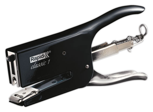 1 Pince agrafeuse Rapid Classique K1 Noir