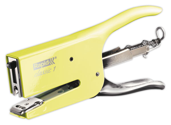 1 Pince agrafeuse Rapid Classique K1 jaune