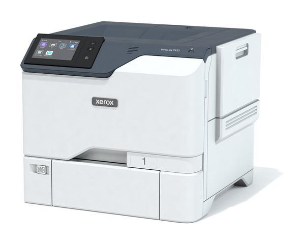 Xerox VersaLink C620V_DN - Imprimante - couleur - Recto-verso - laser - A4/Legal - 1200 x 1200 ppp - jusqu'à 50 ppm (mono) / jusqu'à 50 ppm (couleur) - capacité : 650 feuilles - Gigabit LAN, USB 2.0, NFC, hôte USB - programme de retours Green World Allian
