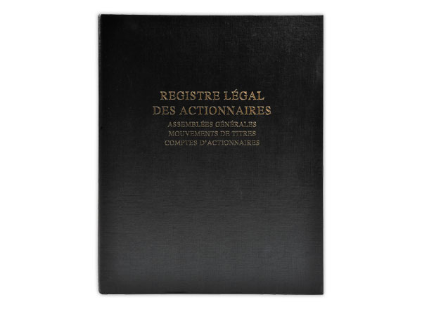 1 Registre des actionnaires pour SA et SAS