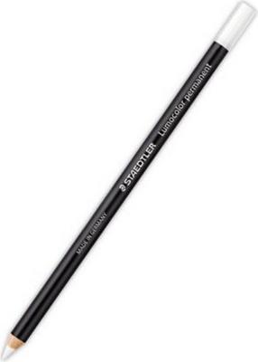 1 Boite de 12 Crayons marqueurs permanents Glasochrom STAEDTLER - Blanc