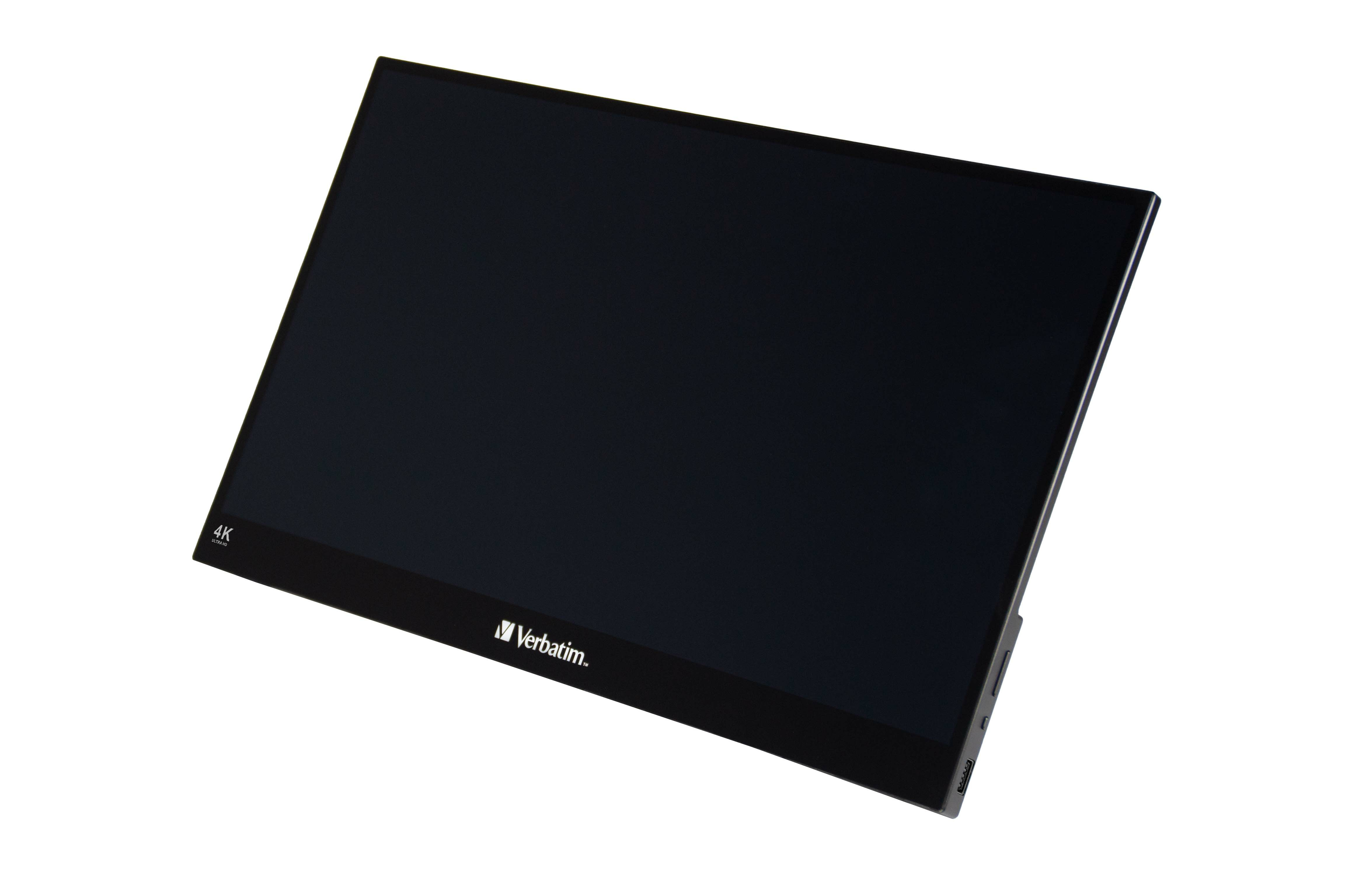 Verbatim PMT-17-4K - Écran LCD - 17.3" - portable - écran tactile - 3840 x 2160 4K - IPS - 400 cd/m² - 1200:1 - 6 ms - HDMI, 2xUSB-C