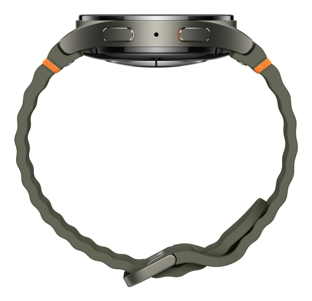 Samsung Galaxy Watch7 - 40 mm - montre intelligente avec bande sport - caoutchouc - taille du bracelet : S/M - affichage 1.3" - 32 Go - NFC, Wi-Fi, Bluetooth - 28.9 g - vert