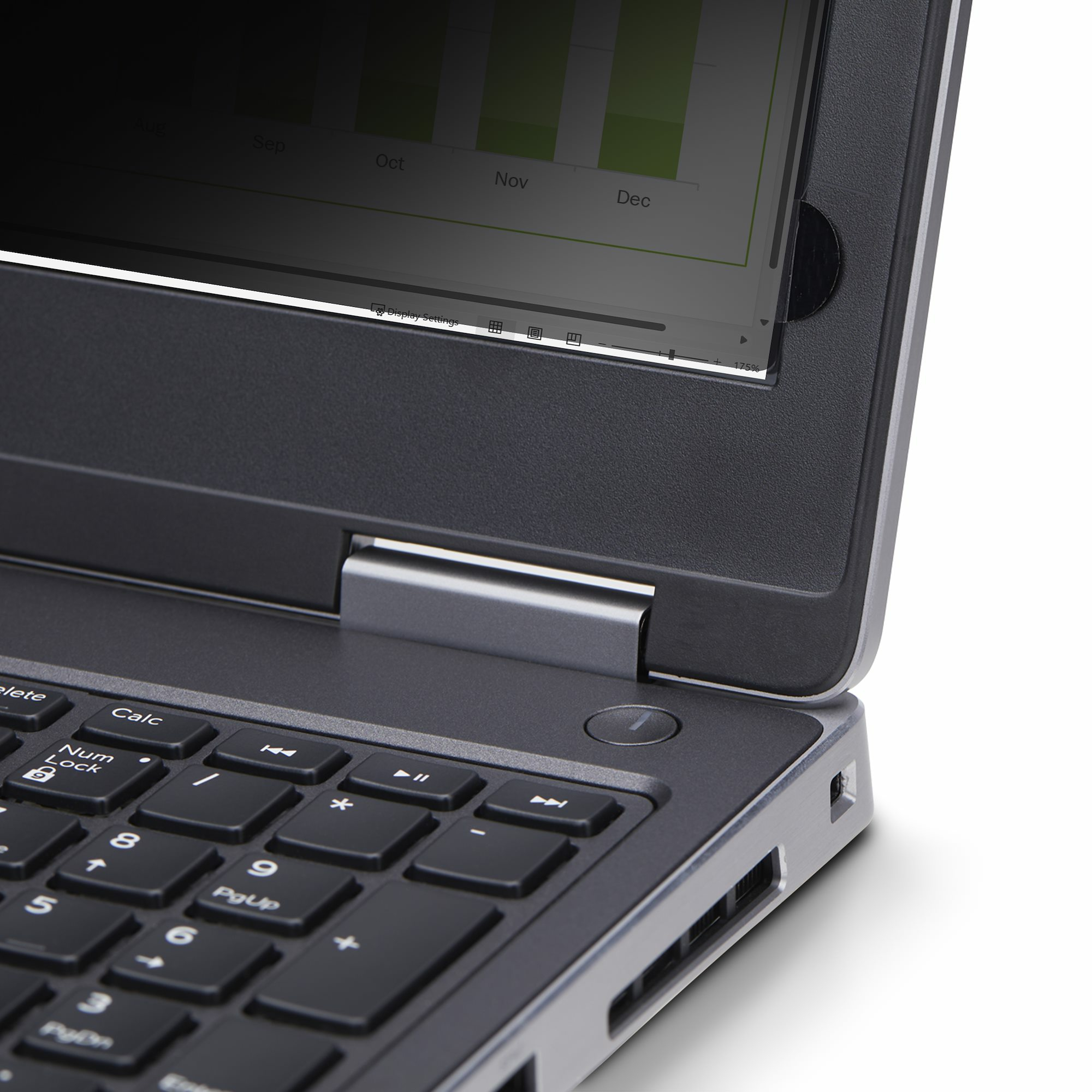 StarTech.com Filtre de Confidentialité pour Écran Tactile 16:9 de 13,3" - Filtre de confidentialité pour ordinateur portable - à double sens - adhésif, languettes de charnière, charnières à bascule - 13.3" - transparent