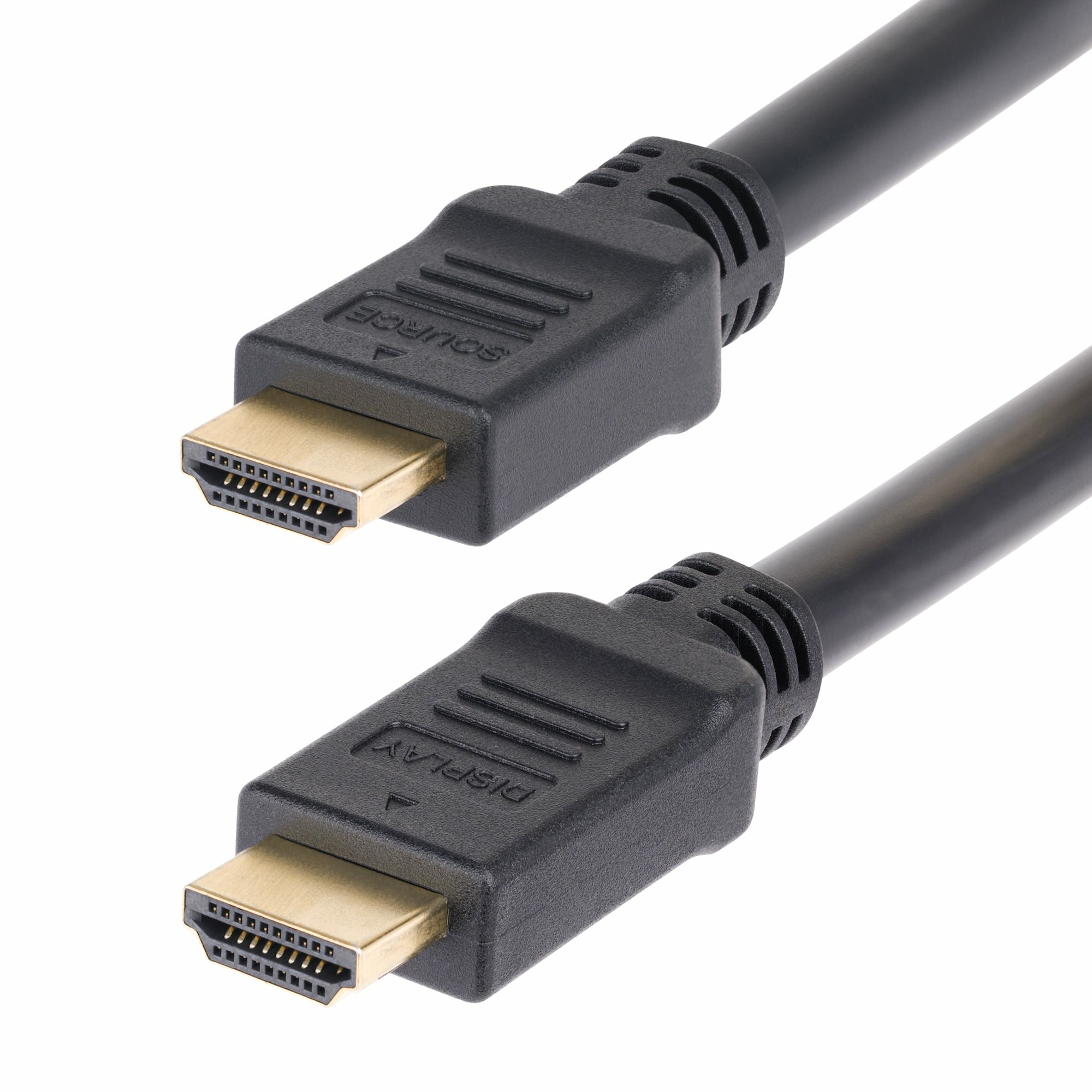 StarTech.com Câble HDMI 2.0, 15 m, CMP, Classé Plenum, Haut Débit, 4K60Hz - High Speed - câble HDMI - HDMI mâle pour HDMI mâle - 15 m - blindé - noir - support pour 4K60Hz, prise en charge de HDR10, actif, Unidirectionnel