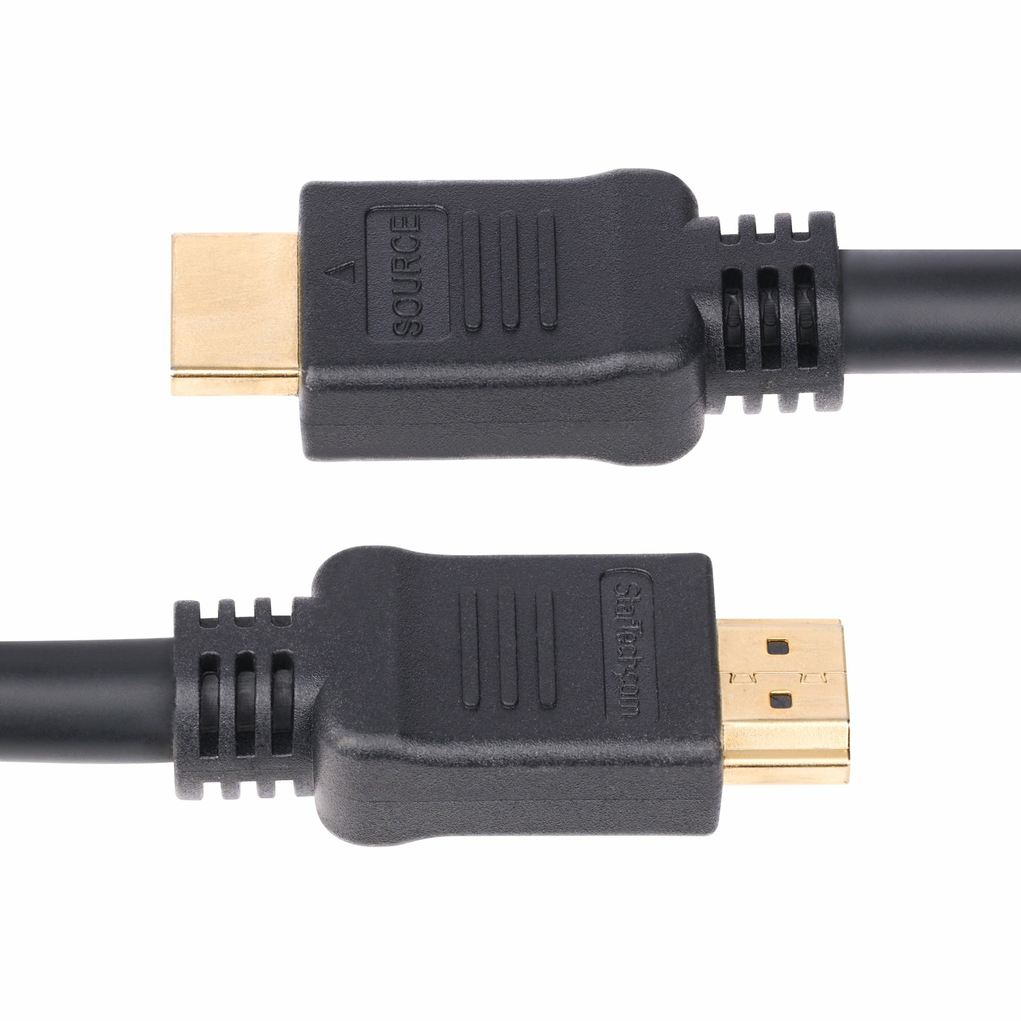 StarTech.com Câble HDMI 2.0, 15 m, CMP, Classé Plenum, Haut Débit, 4K60Hz - High Speed - câble HDMI - HDMI mâle pour HDMI mâle - 15 m - blindé - noir - support pour 4K60Hz, prise en charge de HDR10, actif, Unidirectionnel
