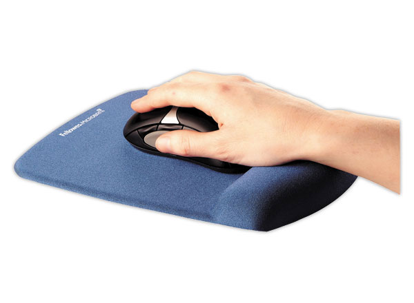 1 Tapis de souris  microban FELLOWES Bleu