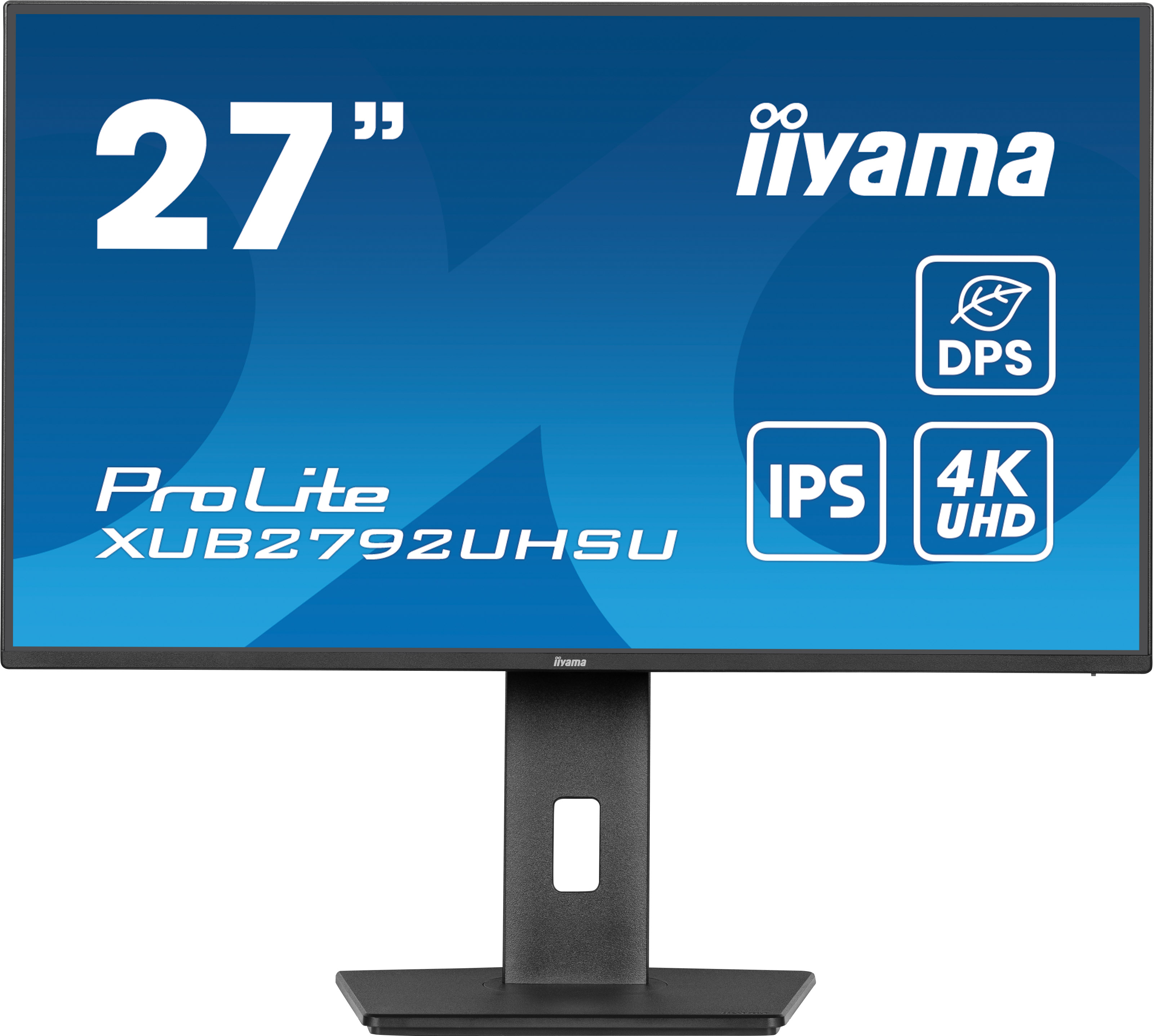 iiyama ProLite XUB2792UHSU-B6 - Écran LED - 27" - 3840 x 2160 4K @ 60 Hz - IPS - 350 cd/m² - 1300:1 - 4 ms - HDMI, DisplayPort, USB-C - haut-parleurs - noir mat
