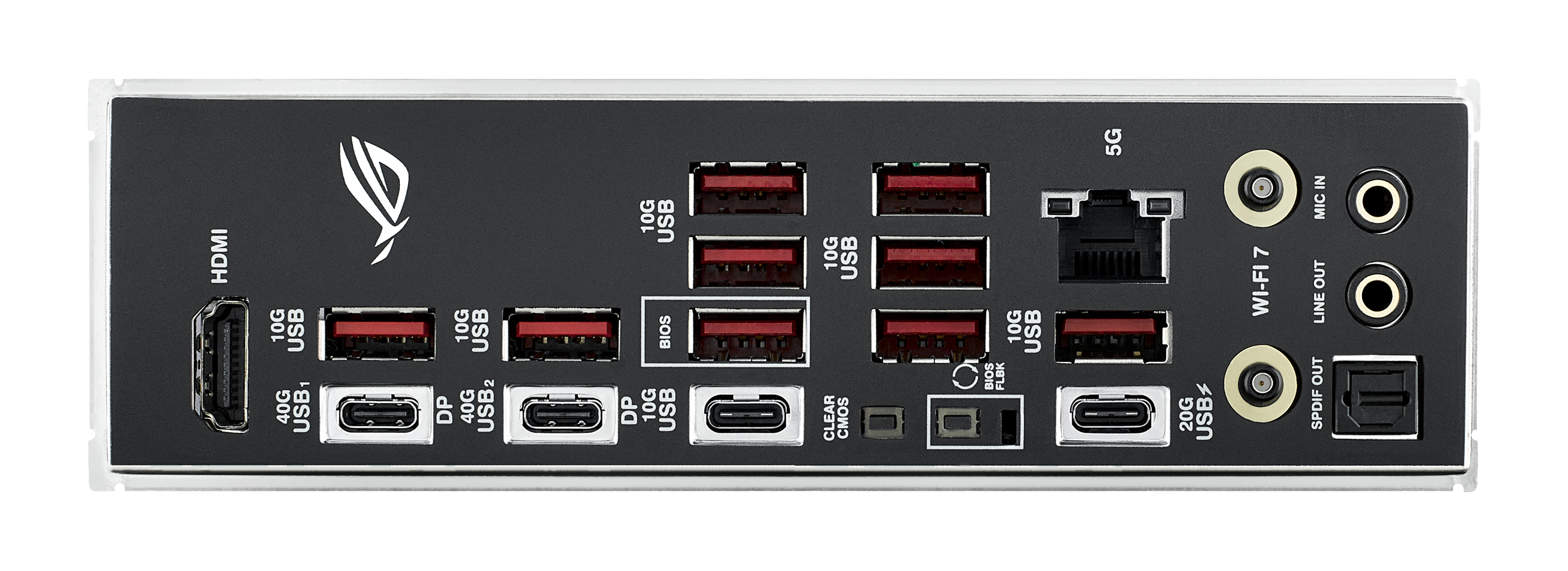 ASUS ROG STRIX X870E-E GAMING WIFI - Carte-mère - ATX - Socket AM5 - AMD X870E Chipset - USB4, USB-C 3.2 Gen 2x2, USB-C 3.2 Gen2, USB 3.2 Gen 2, USB 3.2 Gen 1 - Wi-Fi 7, 5 Gigabit Ethernet, Bluetooth - carte graphique embarquée (unité centrale requise) -