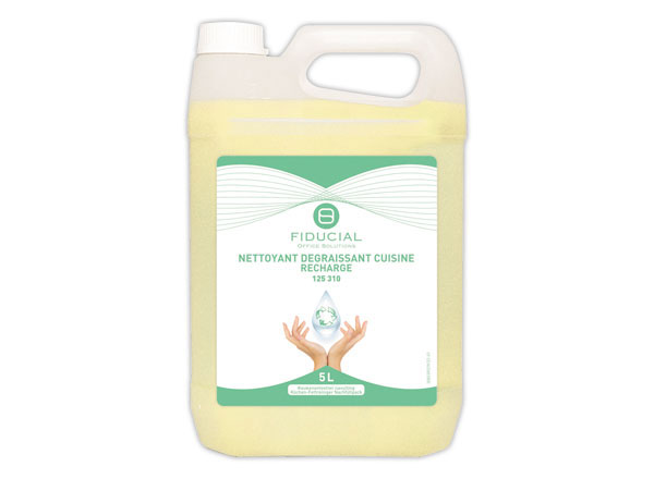1 Nettoyant dégraissant cuisine, recharge de 5 Litres.