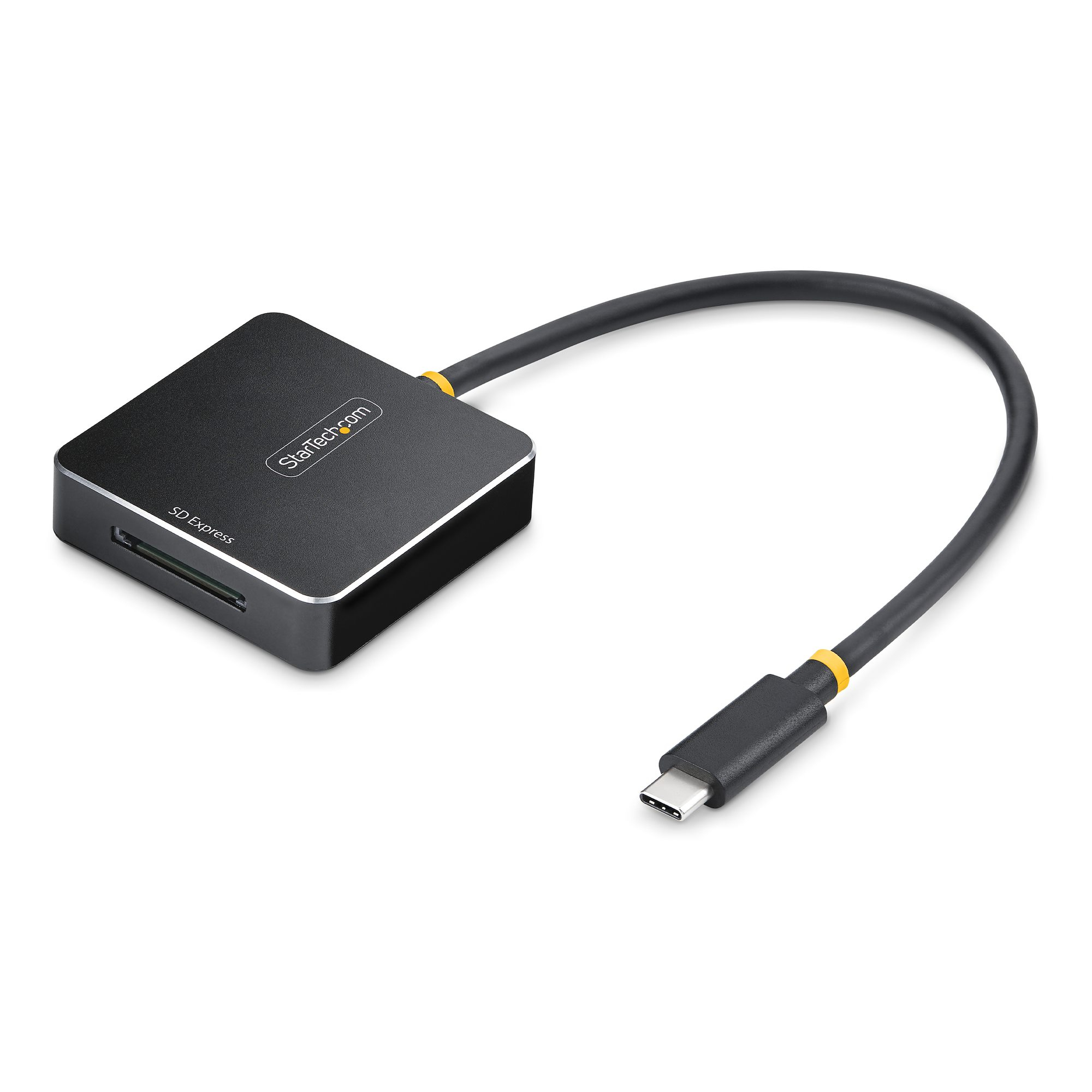 StarTech.com USB-C SD Express Card Reader, USB 10Gbps, Portable Memory Card Reader, USB Type-C to Secure Digital 7.1 Adapter, Works with Any Operating System - Lecteur de carte (SDHC, SDXC) - USB-C 3.2 Gen 2