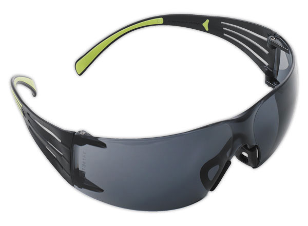 1 Paire de lunettes de sécurité 3M SecureFit grise