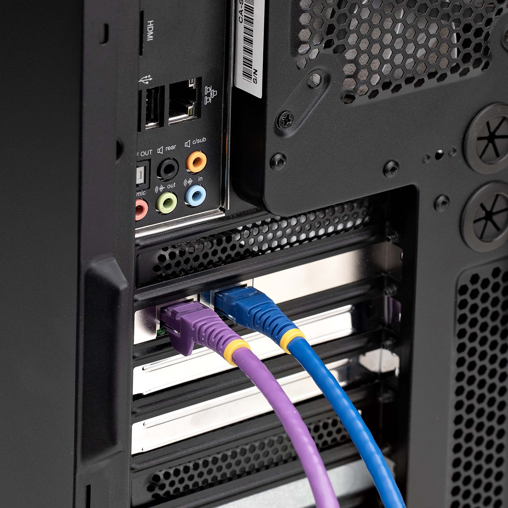 StarTech.com 2-Port Gigabit PCIe Network Adapter Card, TAA Compliant - Adaptateur réseau - PCIe - Gigabit Ethernet x 2 - noir - Conformité TAA