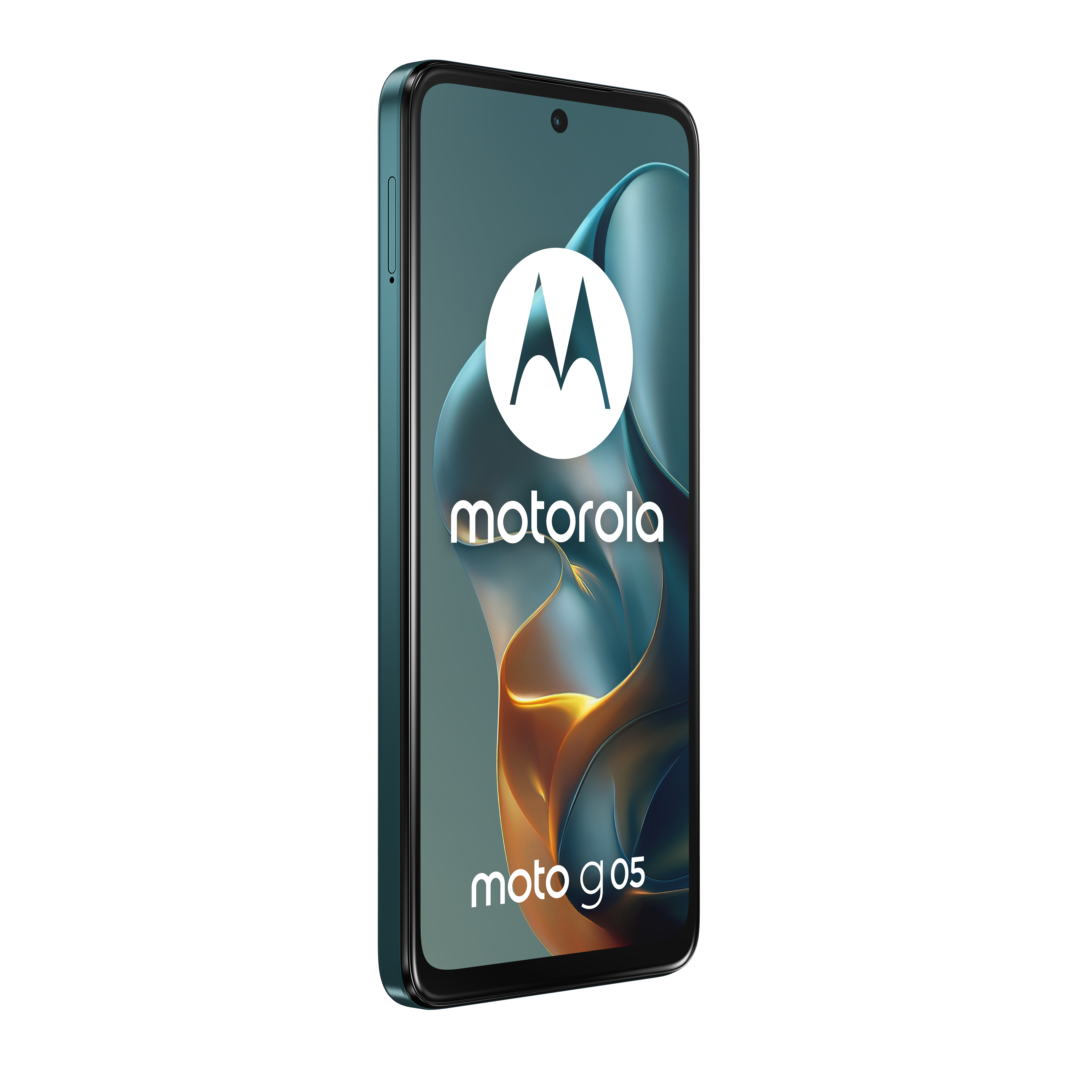 Motorola Moto G05 - 4G smartphone - double SIM - RAM 4 Go / Mémoire interne 64 Go - microSD slot - Écran LCD - 6.67" - 1604 x 720 pixels (90 Hz) - rear camera 50 MP - front camera 8 MP - vert forêt