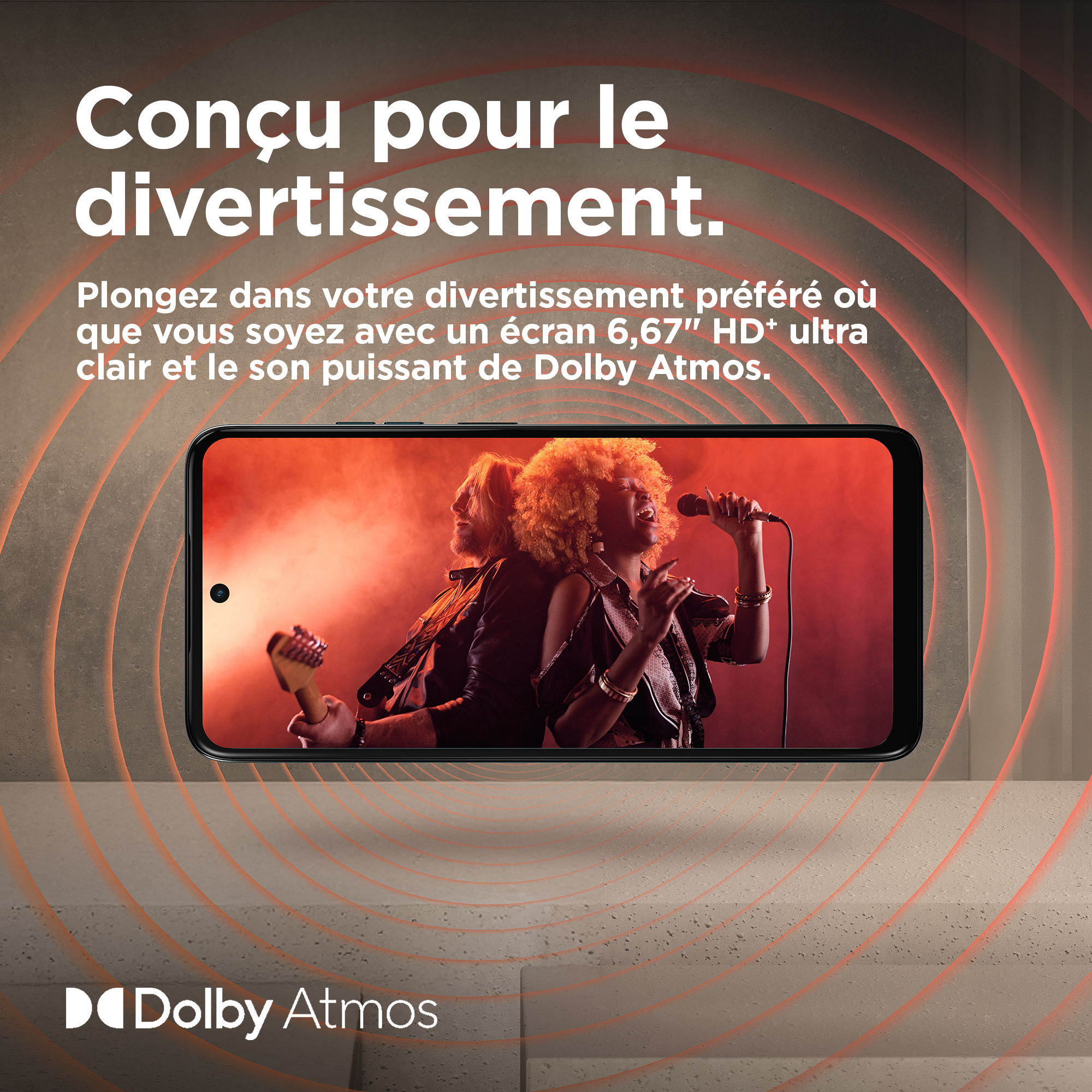 Motorola Moto G05 - 4G smartphone - double SIM - RAM 4 Go / Mémoire interne 64 Go - microSD slot - Écran LCD - 6.67" - 1604 x 720 pixels (90 Hz) - rear camera 50 MP - front camera 8 MP - vert forêt