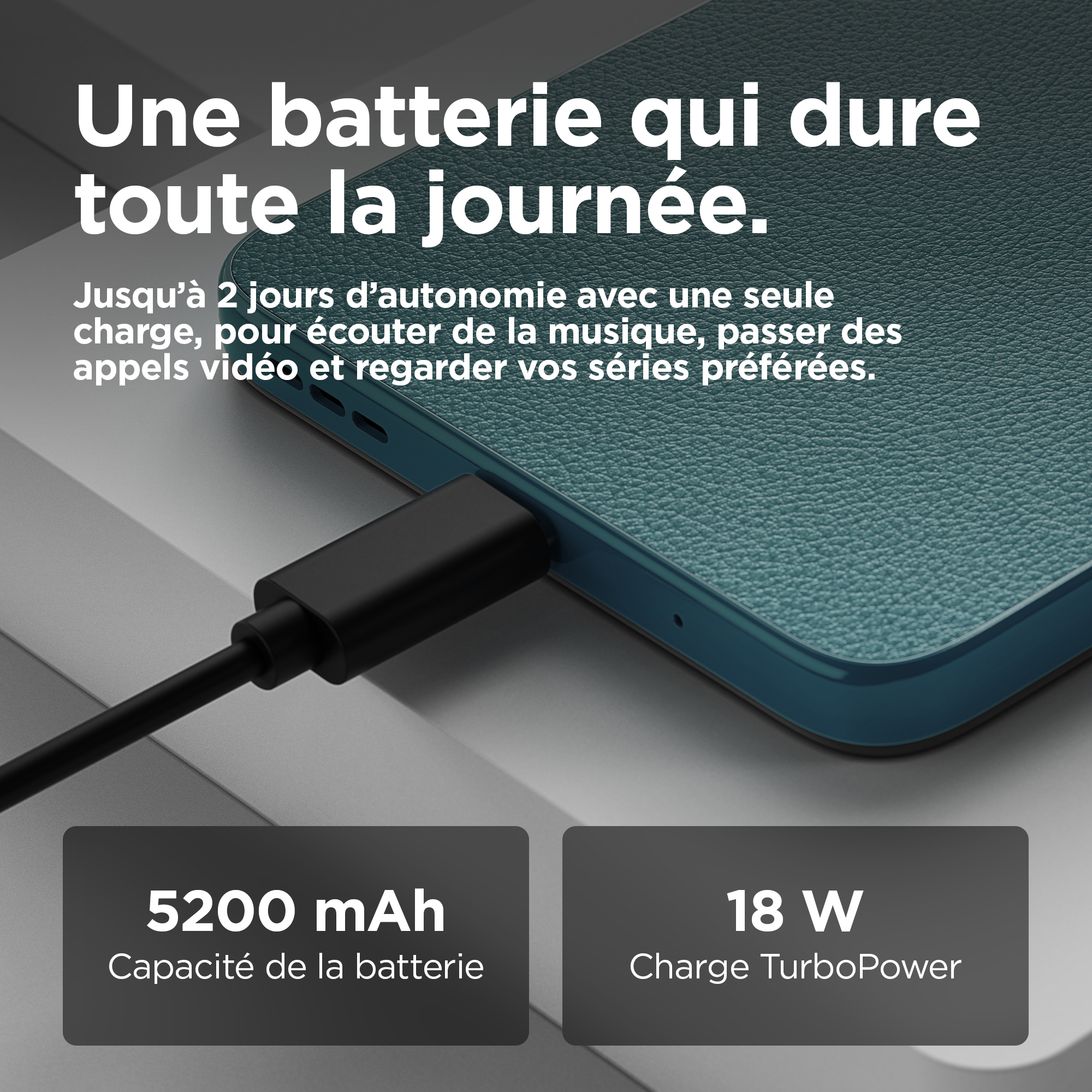 Motorola Moto G05 - 4G smartphone - double SIM - RAM 4 Go / Mémoire interne 64 Go - microSD slot - Écran LCD - 6.67" - 1604 x 720 pixels (90 Hz) - rear camera 50 MP - front camera 8 MP - vert forêt