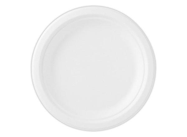 1 Lot de 50 Assiettes biodégradables Ø 17 cm