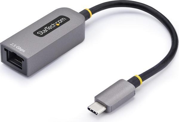StarTech.com 2.5GbE USB-C to Ethernet Adapter - Adaptateur réseau - USB-C 3.2 Gen 1 / Thunderbolt 3 - Ethernet 10M/100M/1G/2,5 Gigabit - gris sidéral