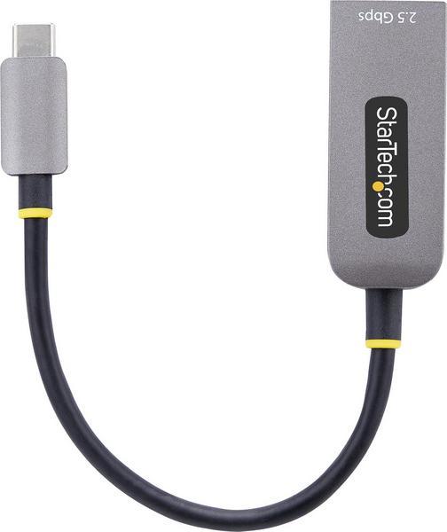 StarTech.com 2.5GbE USB-C to Ethernet Adapter - Adaptateur réseau - USB-C 3.2 Gen 1 / Thunderbolt 3 - Ethernet 10M/100M/1G/2,5 Gigabit - gris sidéral