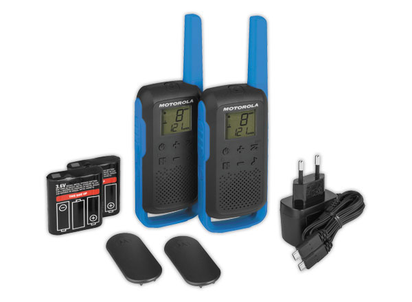 1 Lot de 2 Talkies-walkies T62 - MOTOROLA - avec écran