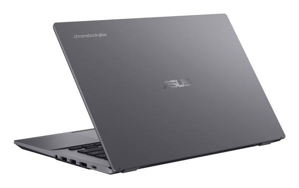 ASUS Chromebook Plus CX34 CX3402CVA-PQ0473 - Conception de charnière à 180 degrés - Intel Core i3 - i3-1315U / jusqu'à 4.5 GHz - Chrome OS - UHD Graphics - 8 Go RAM - 256 Go SSD UFS - 14" 1920 x 1080 (Full HD) - Wi-Fi 6E, Bluetooth - gris rocheux