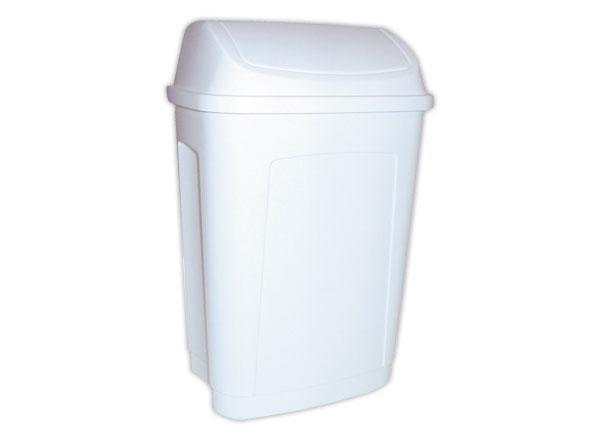 1 Poubelle couvercle basculant swing 50 L