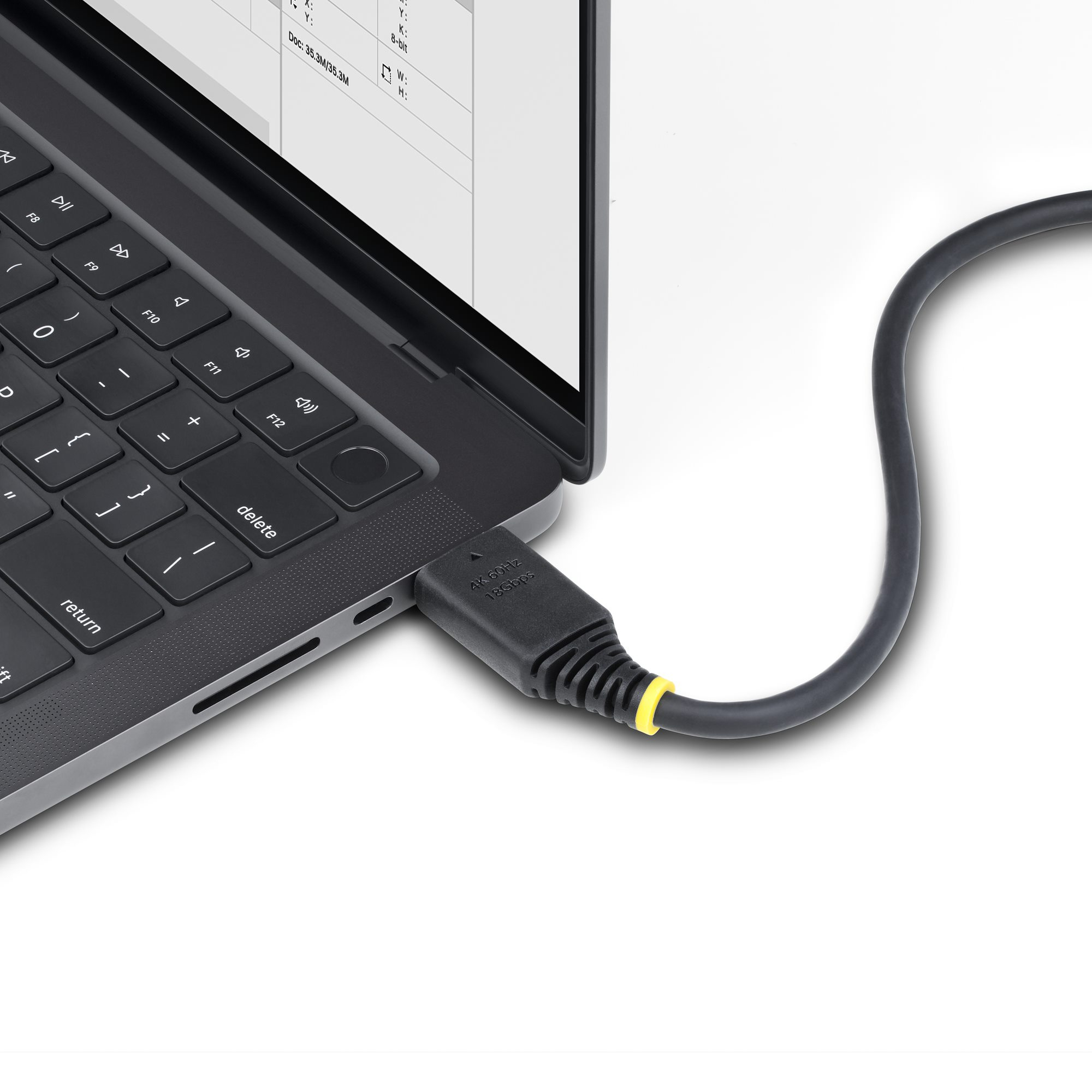 StarTech.com 30cm (1ft) High Speed HDMI Cable, 4K60Hz - Premium High speed - câble HDMI avec Ethernet - HDMI mâle pour HDMI mâle - 30 cm - blindé - noir - support pour 4K60Hz, support pour 2K144Hz, support 1080 p 240 Hz, sans halogène, passif