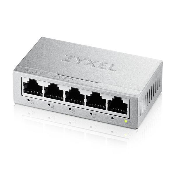 Zyxel GS-100 series GS-105B - Version 5 - commutateur - non géré - 5 x 10/100/1000 - de bureau, fixation murale