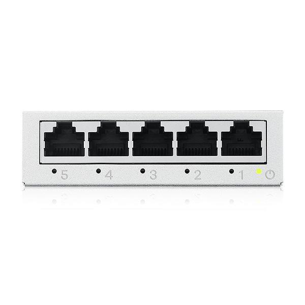 Zyxel GS-100 series GS-105B - Version 5 - commutateur - non géré - 5 x 10/100/1000 - de bureau, fixation murale